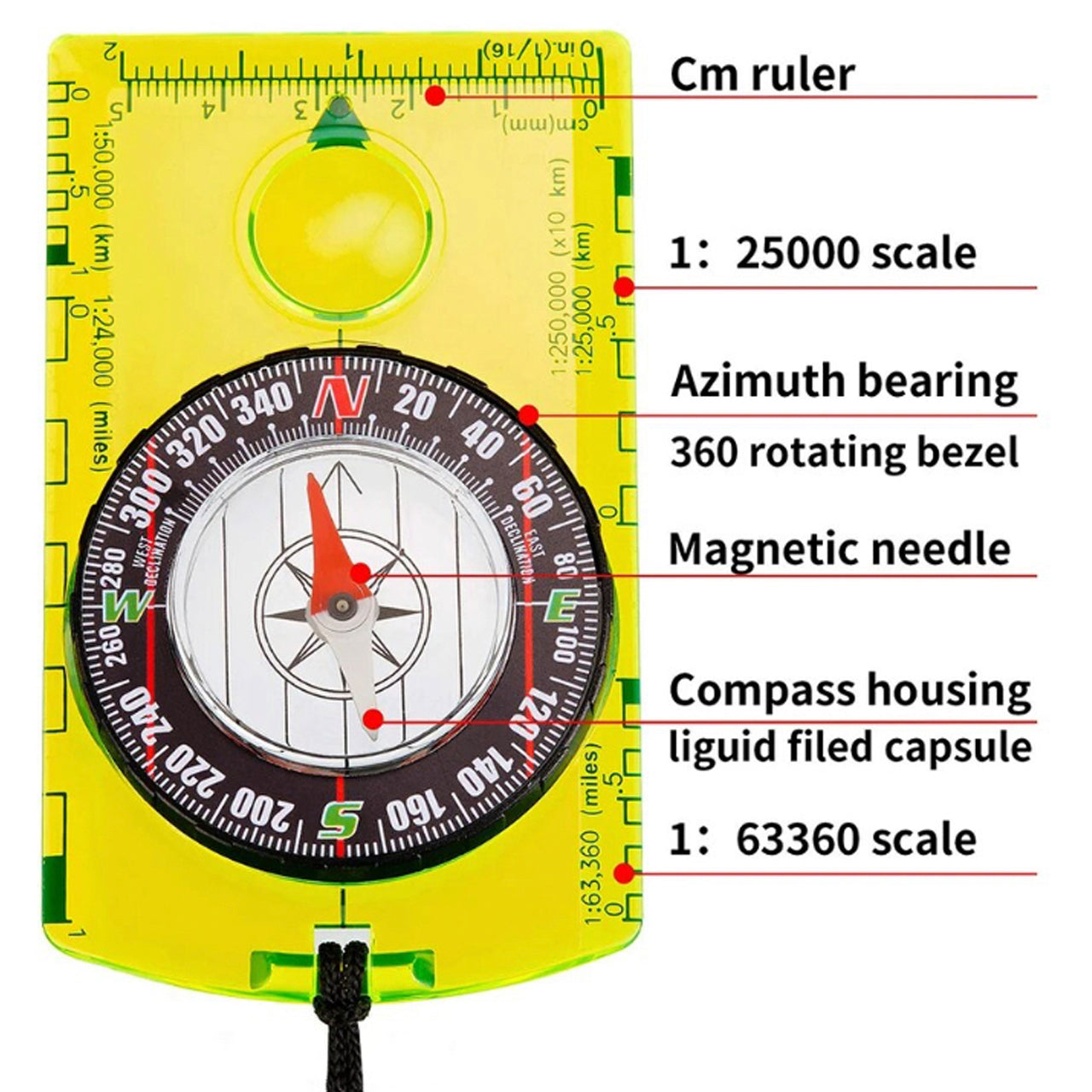 This unbeatable outdoor compass is small and light enough to take with you on your journeys, or wear around your neck in an emergency. www.defenceqstore.com.au