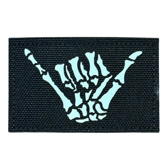Make a bold statement with the Cool Hand Laser Cut Black Patch. This striking 8x5cm patch features laser-cut precision detailing that demands attention. Backed with both hook and loop fasteners, it's ready to attach to tactical gear, backpacks, or uniforms instantly. www.defenceqstore.com.au