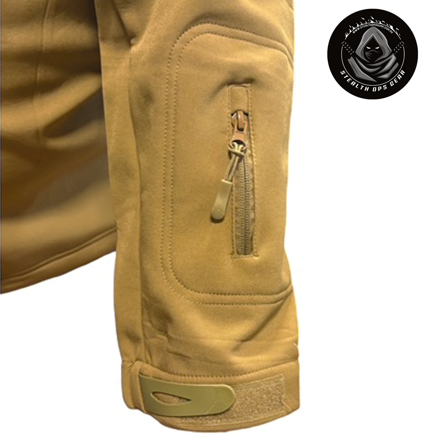 Master tactical versatility with the Stealth Ops Gear Windbreaker Jacket in Coyote. Built for operators who demand performance without compromise, this jacket combines professional-grade durability with intelligent design features. www.defenceqstore.com.au