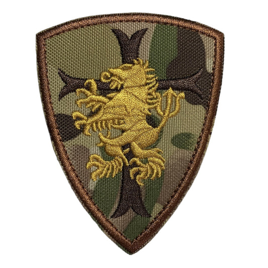 Experience the power and impact of Crusade Shield Multicam Embroidery Velcro Backed Patch in a compact 9x7cm size. Don't underestimate the potential of this patch - it's the perfect addition to any outfit or accessory. Order now and discover the endless possibilities! www.defenceqstore.com.au