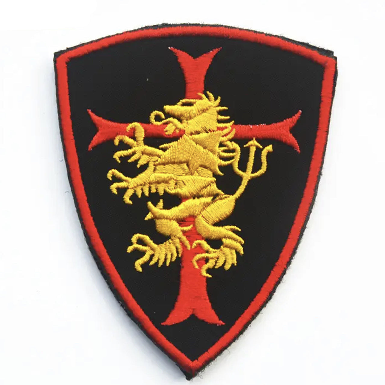 Experience the power and impact of Crusade Shield Embroidery Velcro Backed Patch in a compact 9x7cm size. Don't underestimate the potential of this patch - it's the perfect addition to any outfit or accessory. Order now and discover the endless possibilities! www.defenceqstore.com.au