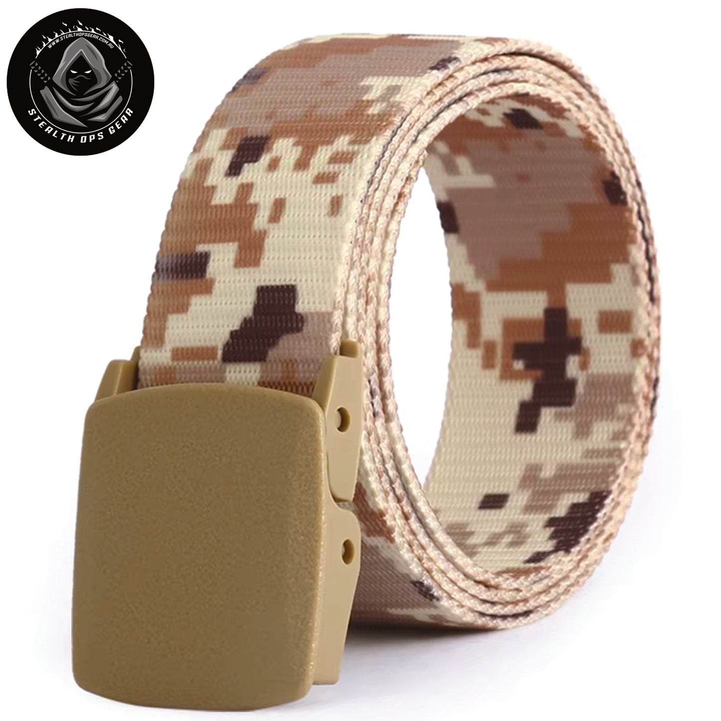 Nothing worse than having to take your belt off at the airport, this belt is the solution as it has no metal in it's design and is very solid and sturdy.&nbsp; This is also a good belt for out in the field as it sits really tight when done up unlike other non clipped belts that can lengthen when worn over time. www.defenceqstore.com.au