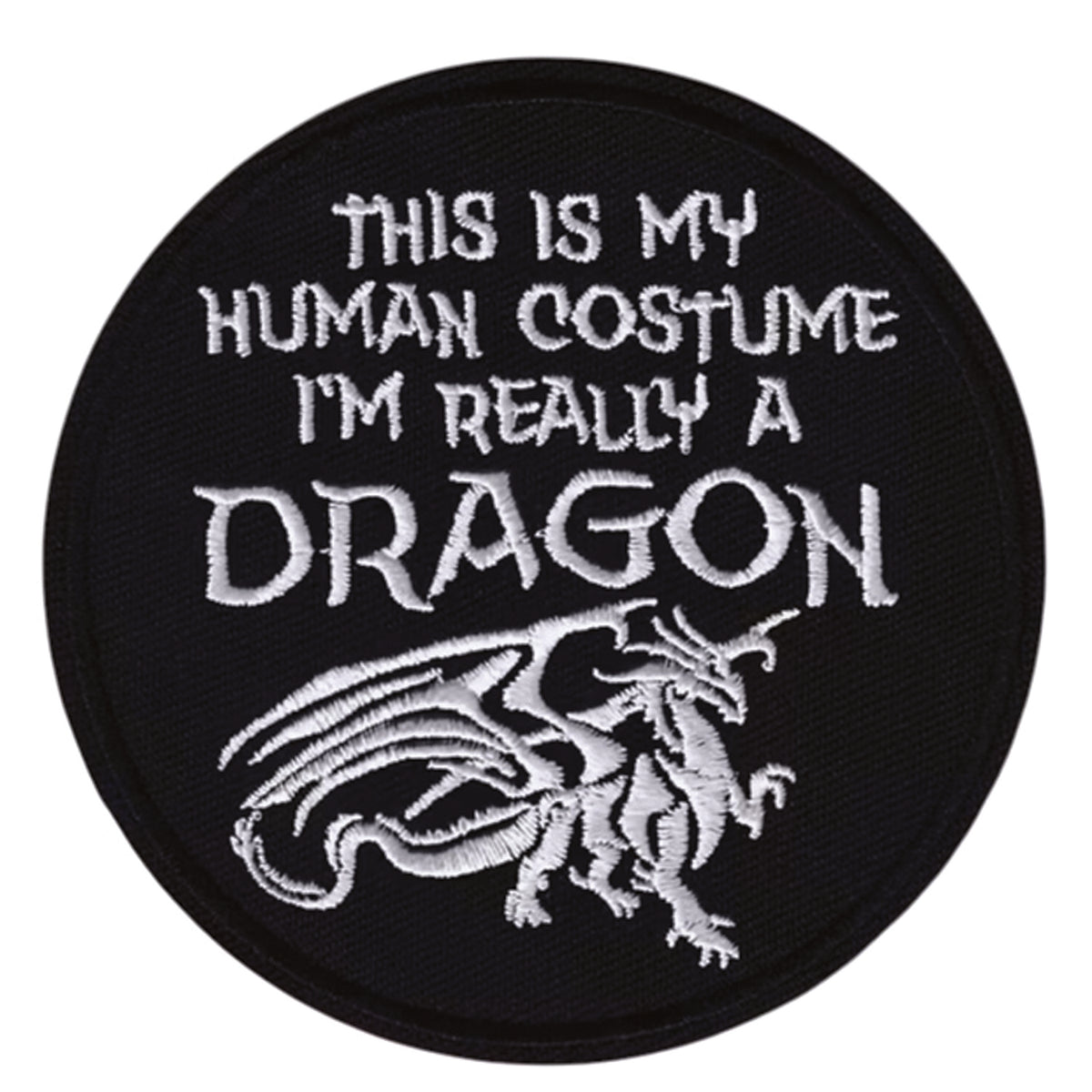Transform into your strongest self with the Human Costume Morale Patch Plain Backed Iron On Patch, measuring 8cm! Unleash your inner power and conquer every challenge with confidence and style. www.defenceqstore.com.au