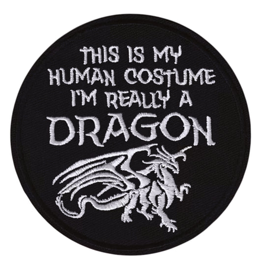 Transform into your strongest self with the Human Costume Morale Patch Plain Backed Iron On Patch, measuring 8cm! Unleash your inner power and conquer every challenge with confidence and style. www.defenceqstore.com.au