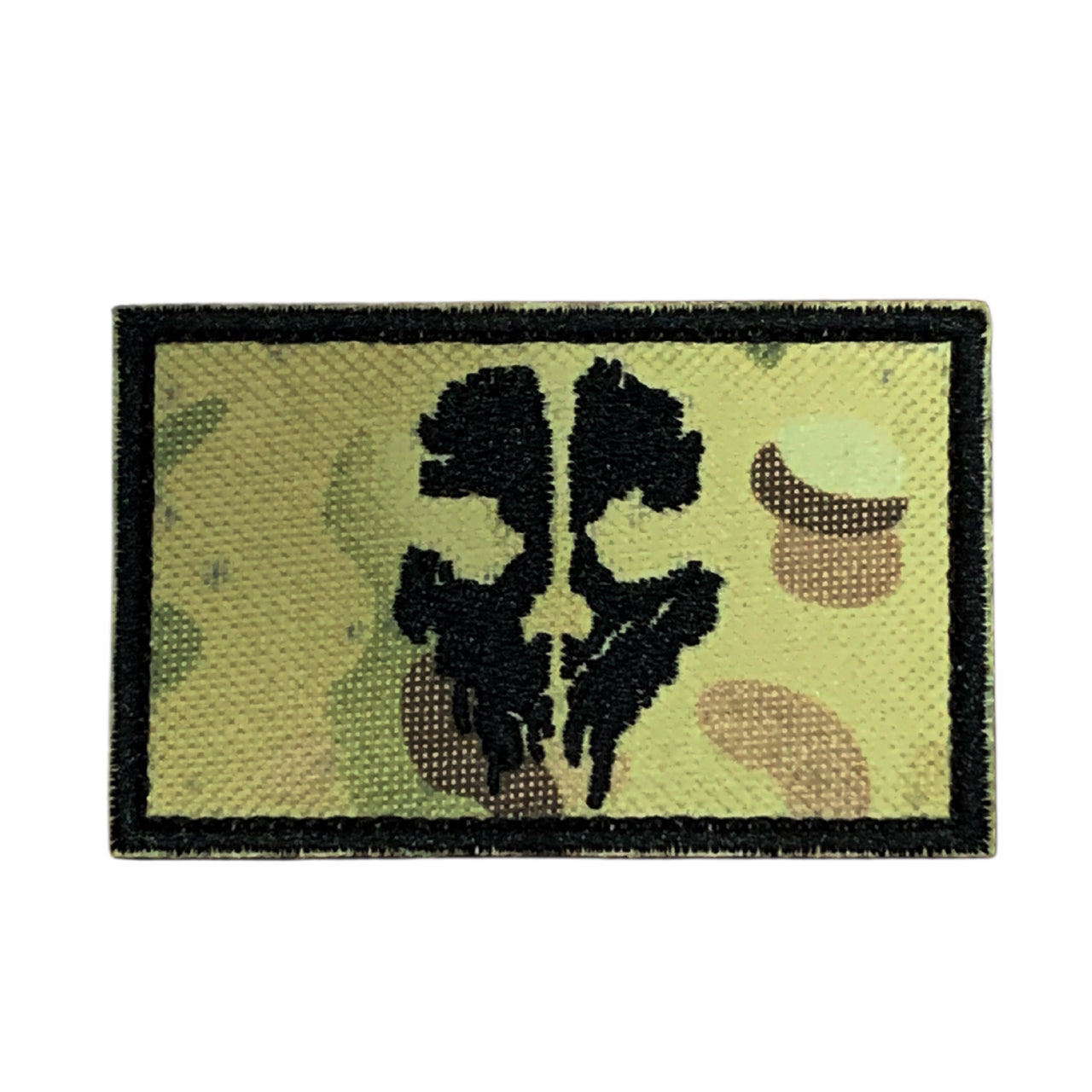 GHOST Embroidery Velcro Backed Morale Patch Multicam – Defence Q Store