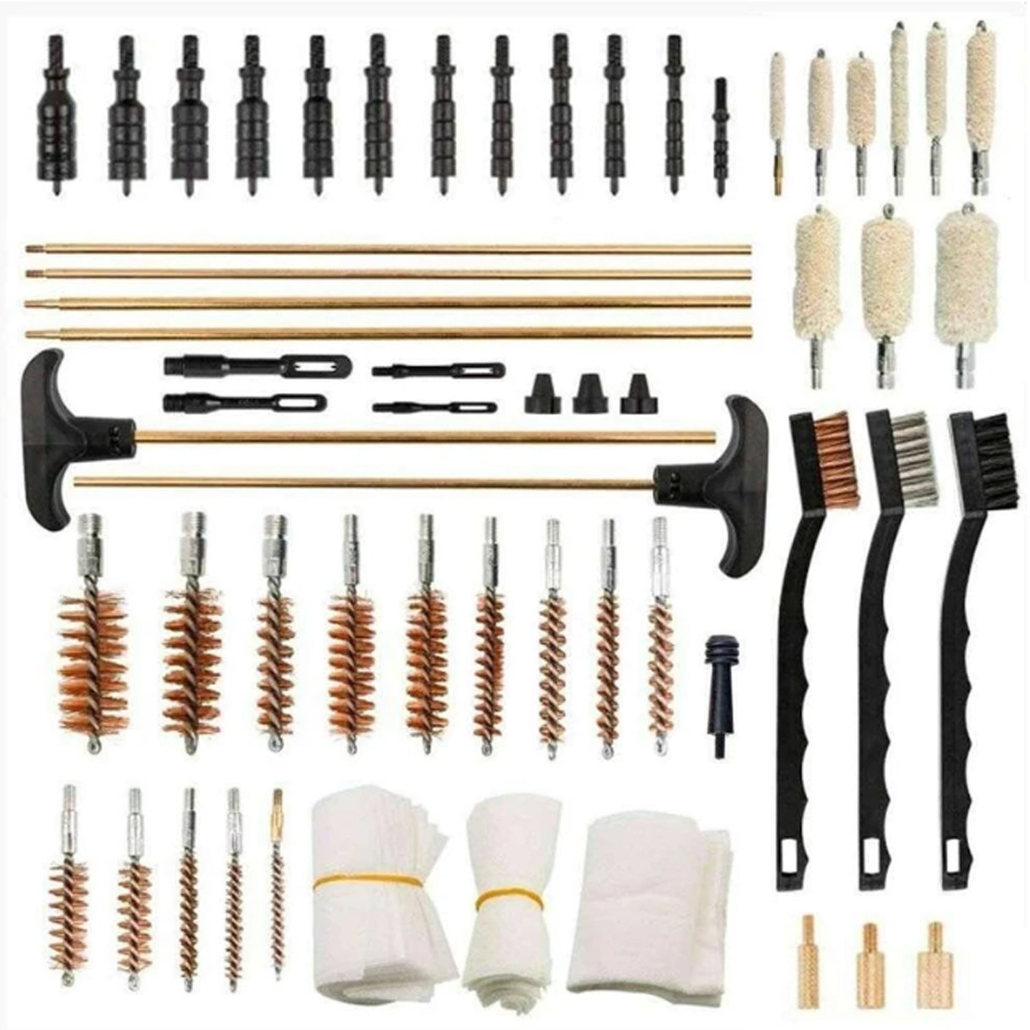 The Universal Gun Cleaning Kit delivers professional-grade maintenance in one portable package. Compatible with shotguns, rifles, and pistols across common calibers, this comprehensive set eliminates the need for multiple tools. www.defenceqstore.com.au