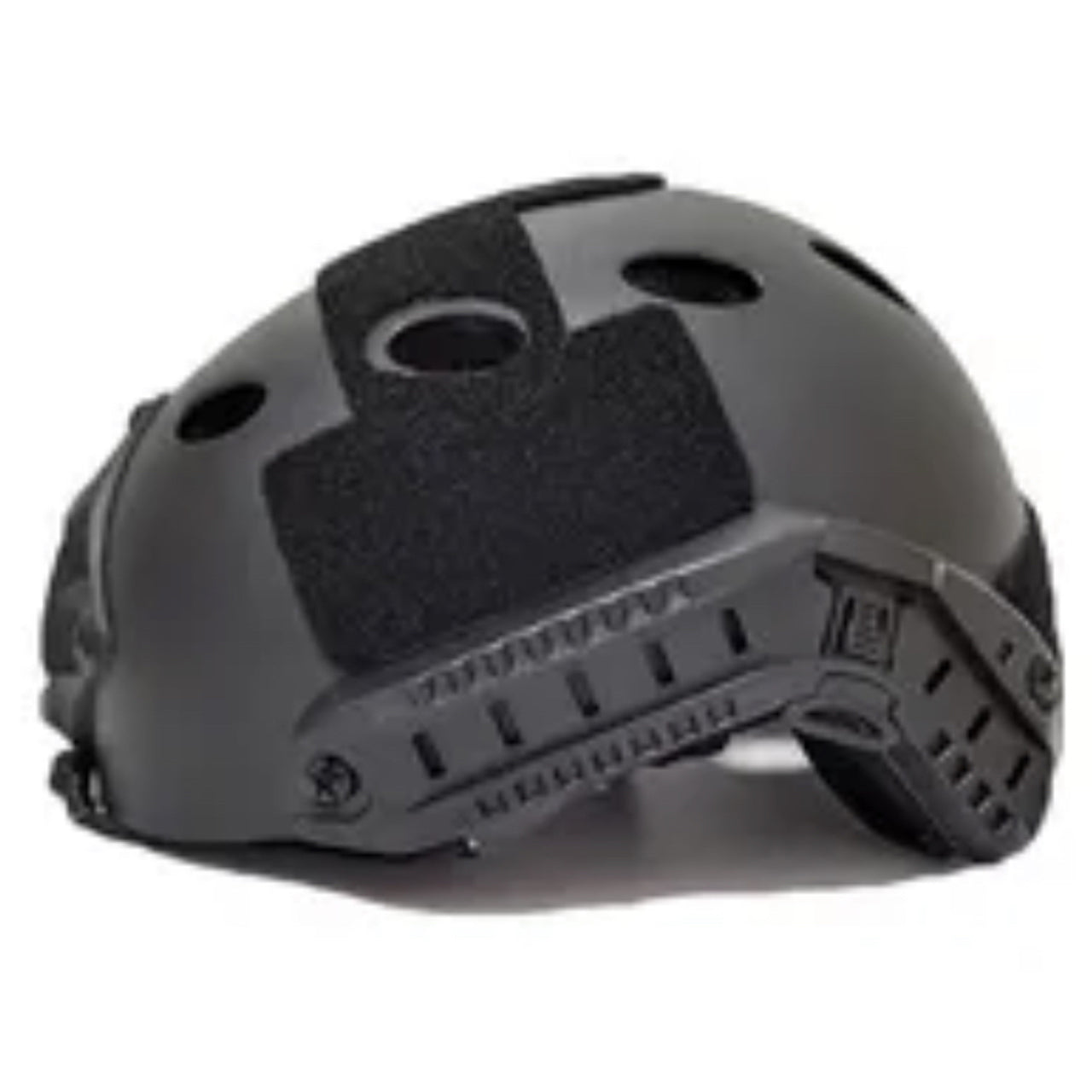 Crafted with durable plastic and foam padding, this injection-molded Fast Helmet is ready for any mission! Attach signs and lights easily with its Velcro fasteners, and the NVG equipment compatible design is ready for any environment. www.defenceqstore.com.au