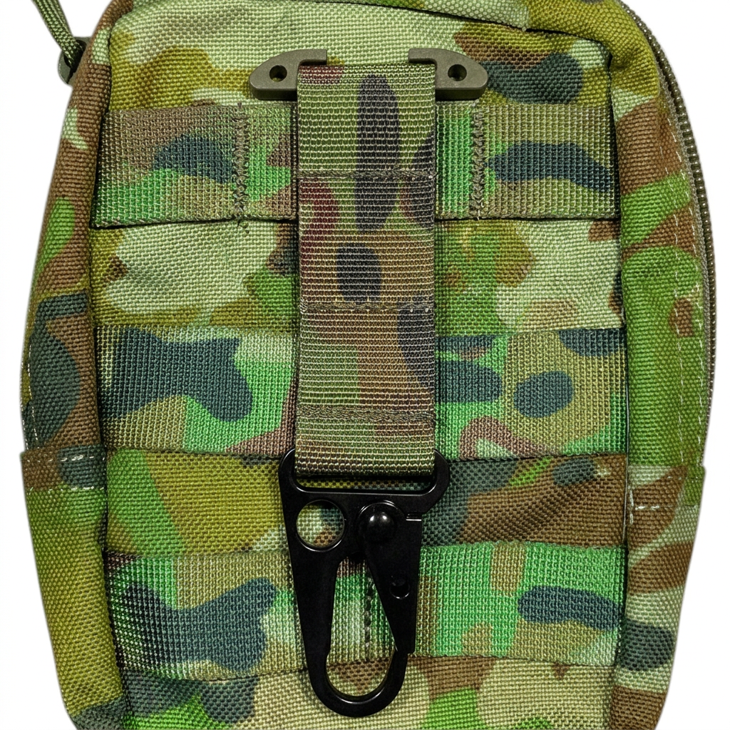 Illustrative key holder detail based on AMCU Admin Pouch product photo