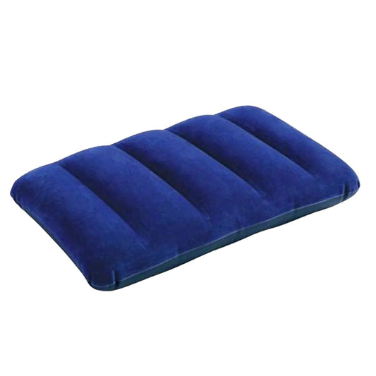 Lightweight and compact, this versatile air pillow transforms any space into a comfortable rest spot. Whether you're camping under the stars, hitting the road in your caravan, or settling in for a sleepover, the soft velour surface cradles your head for genuine relaxation. www.defenceqstore.com.au