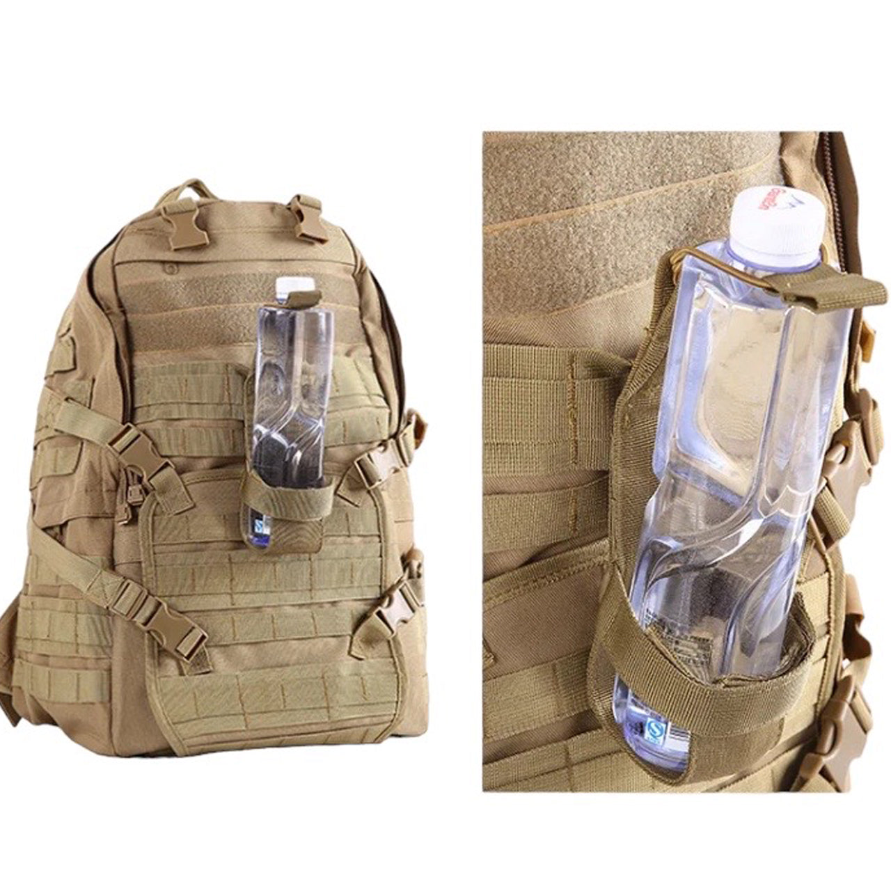 Staying hydrated on warm days is easy with the 600ml water bottle-holding Belt Pouch! Built from robust 500D nylon with an elastic shock cord loop, this is the ideal pouch for those who need to keep their beverages close at hand. It's a secure and versatile way to stay refreshed while on the move. www.defenceqstore.com.au