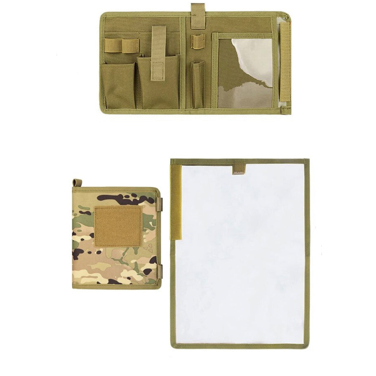 Map Protection Case Tactical Notebook Map Case Holder Waterproof Molle Pouch With Removabl ...