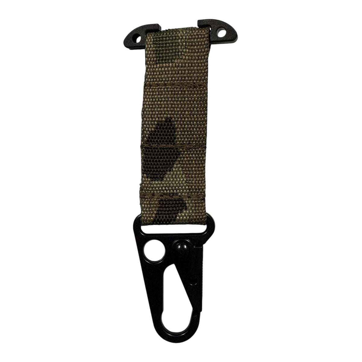 Secure your essentials with military-grade reliability. This Multicam tactical key holder combines premium nylon webbing with heavy-duty stainless steel construction to keep your keys and small gear exactly where you need them.  www.defenceqstore.com.au