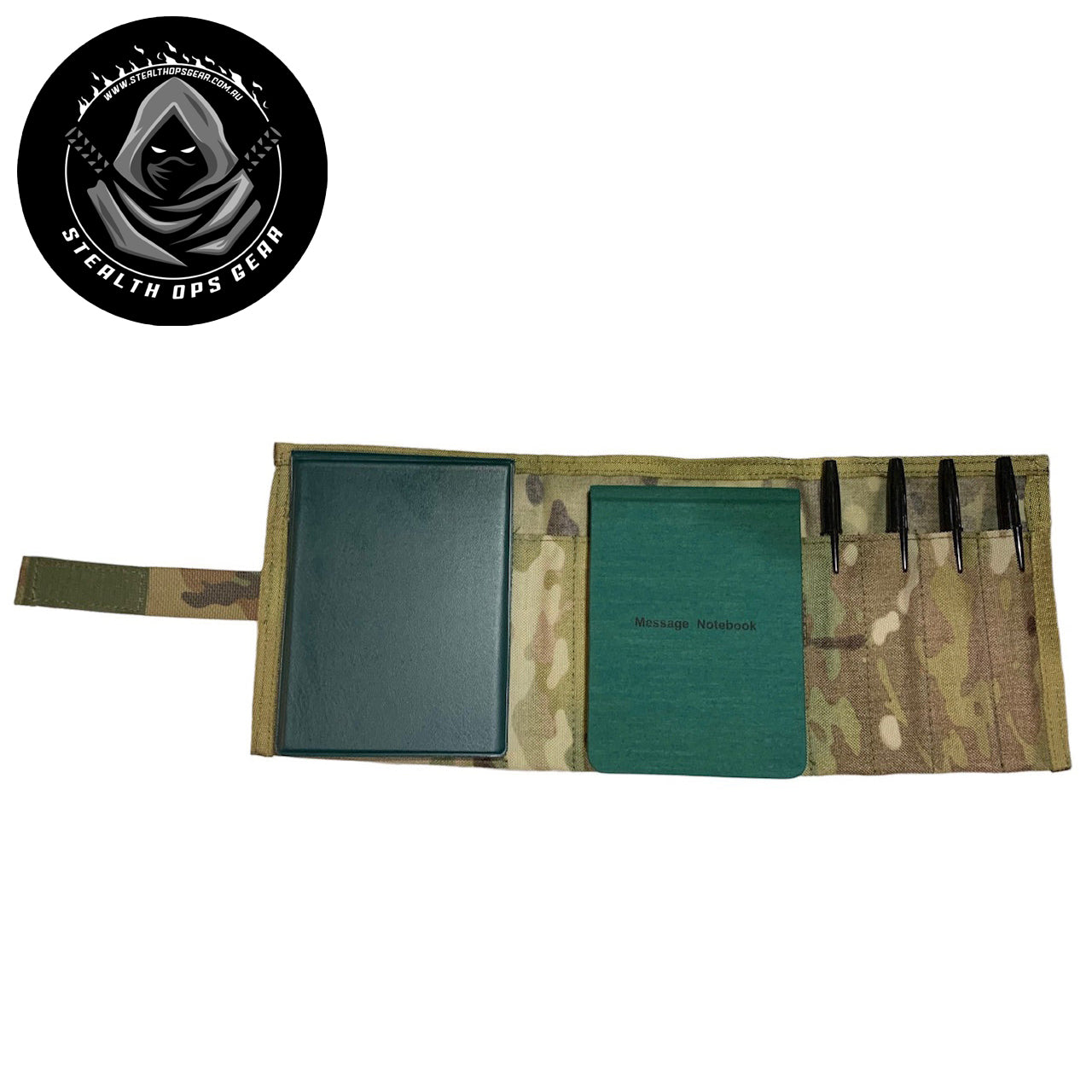 With the edition of our new Multicam 
 Notebook Cover, we had to make a bundle for you legends out there and to save buying everything individually which can be costly. www.defenceqstore.com.au