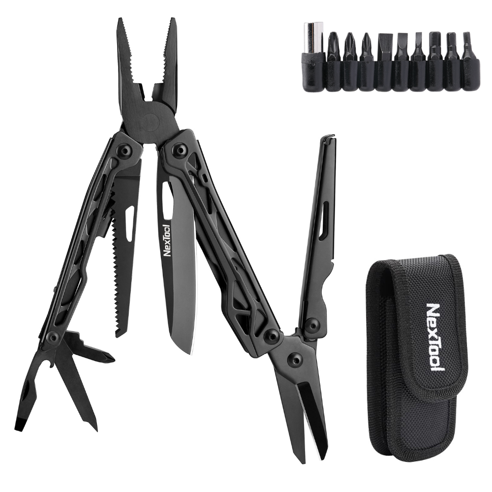 The NexTool Black Knight Multi-Tool is engineered for users who require durability, functionality and reliability in demanding environments. Built with robust stainless steel construction and a tactical black finish, it delivers dependable performance across cutting, gripping and fastening applications. www.defenceqstore.com.au