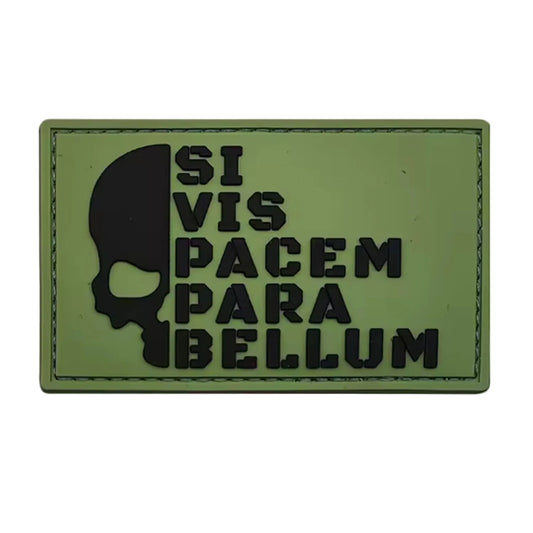 Para Bellum Morale Patch PVC Green - Stealth Ops Gear. This bold PVC morale patch delivers attitude and authenticity to your tactical gear, backpack, or everyday carry. www.defenceqstore.com.au