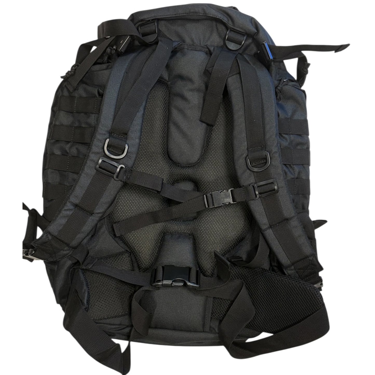 The Tactical 45LT Patrol Pack is designed for 2-3 day missions, featuring two main compartments for efficient gear organization. It includes a front pocket with an internal organizer, a dedicated hydration pocket, and a protective pouch for sunglasses. www.defenceqstore.com.au
