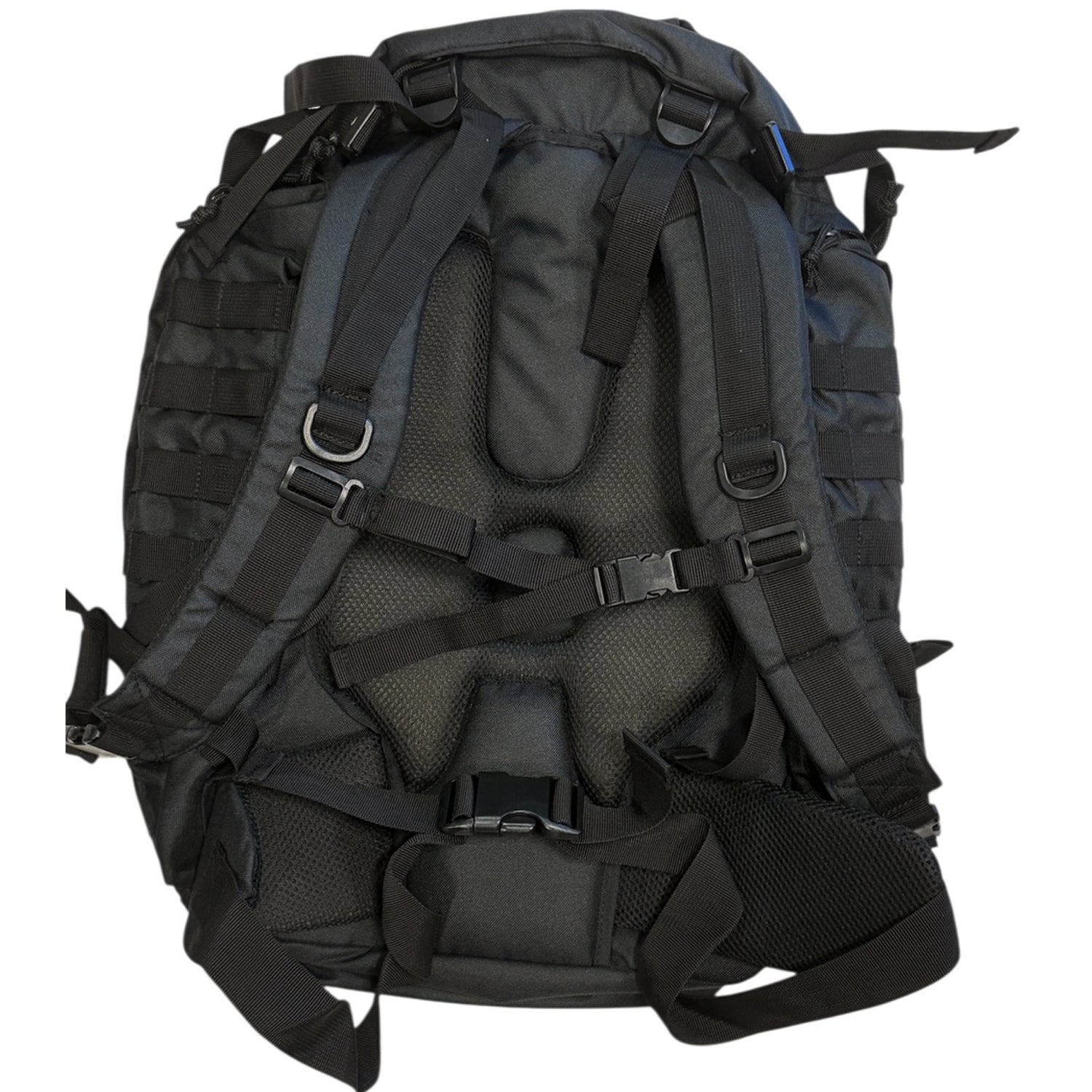 The Tactical 45LT Patrol Pack is designed for 2-3 day missions, featuring two main compartments for efficient gear organization. It includes a front pocket with an internal organizer, a dedicated hydration pocket, and a protective pouch for sunglasses. www.defenceqstore.com.au