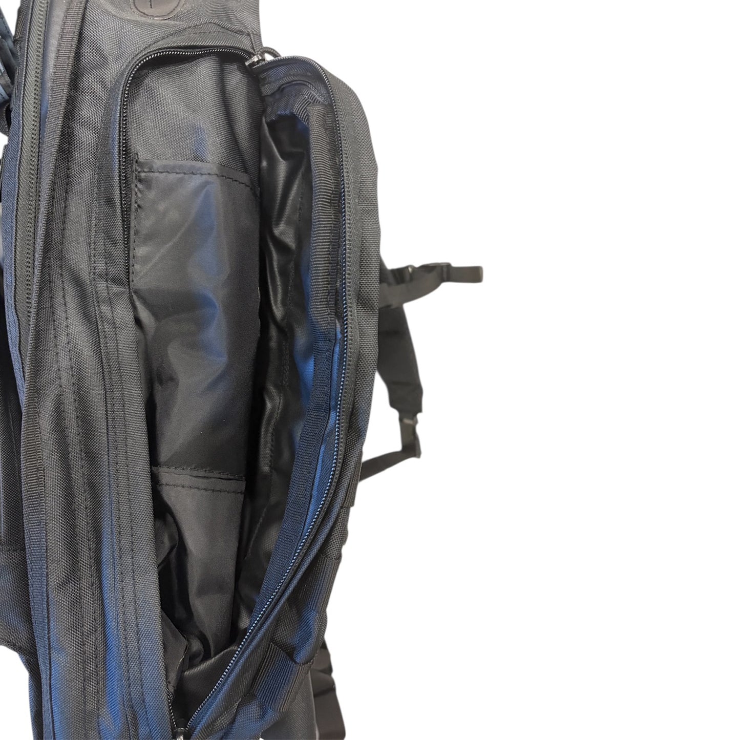 The Tactical 45LT Patrol Pack is designed for 2-3 day missions, featuring two main compartments for efficient gear organization. It includes a front pocket with an internal organizer, a dedicated hydration pocket, and a protective pouch for sunglasses. www.defenceqstore.com.au