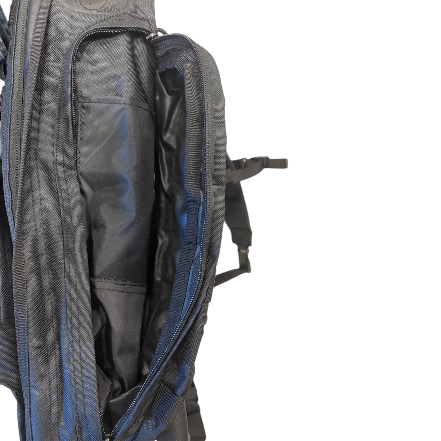 The Tactical 45LT Patrol Pack is designed for 2-3 day missions, featuring two main compartments for efficient gear organization. It includes a front pocket with an internal organizer, a dedicated hydration pocket, and a protective pouch for sunglasses. www.defenceqstore.com.au