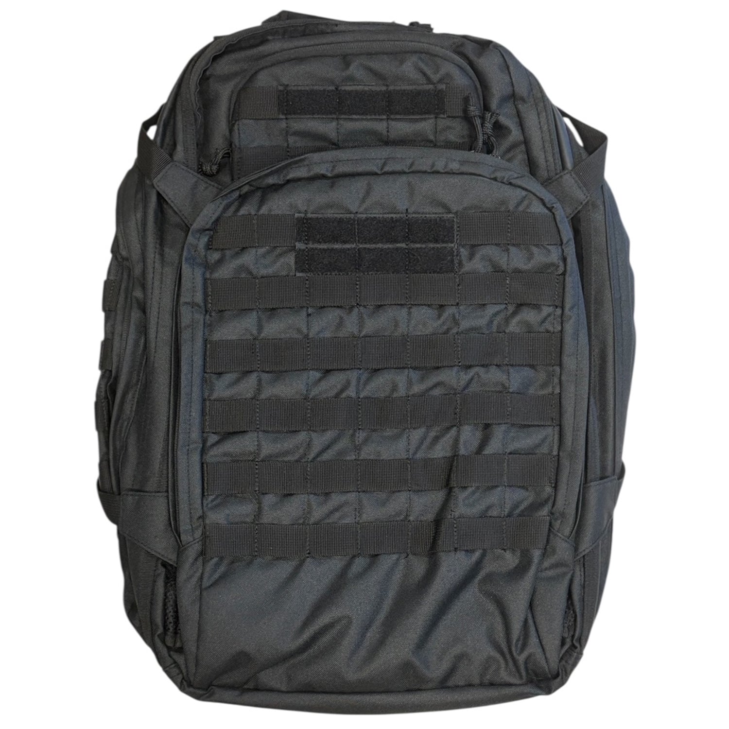 The Tactical 45LT Patrol Pack is designed for 2-3 day missions, featuring two main compartments for efficient gear organization. It includes a front pocket with an internal organizer, a dedicated hydration pocket, and a protective pouch for sunglasses. www.defenceqstore.com.au
