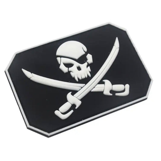 Elevate your gear to the next level with the Pirate Skull Swords PVC Patch. Easily attach it to any piece of field gear, clothing, or create a unique patch display! Infuse some fun and spookiness into your style today. www.defenceqstore.com.au