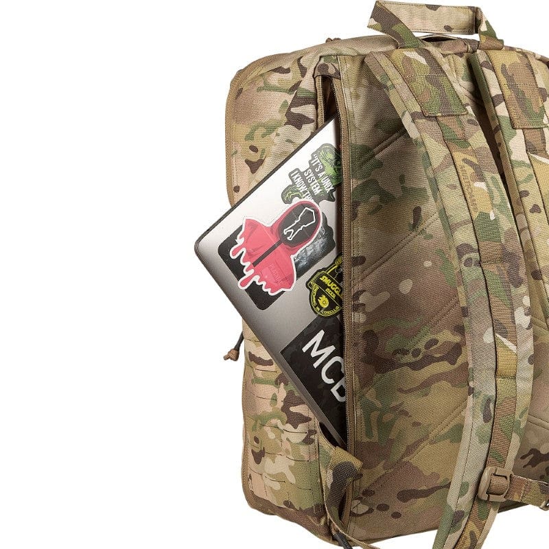 The Platatac Spur MSM 24 Day Pack is the larger of the two Spur MSM packs and boasts most of the same features as well as a larger carrying capacity. It features two zippered admin pockets on the front panel, two internal mesh zippered pockets. www.defenceqstore.com.au