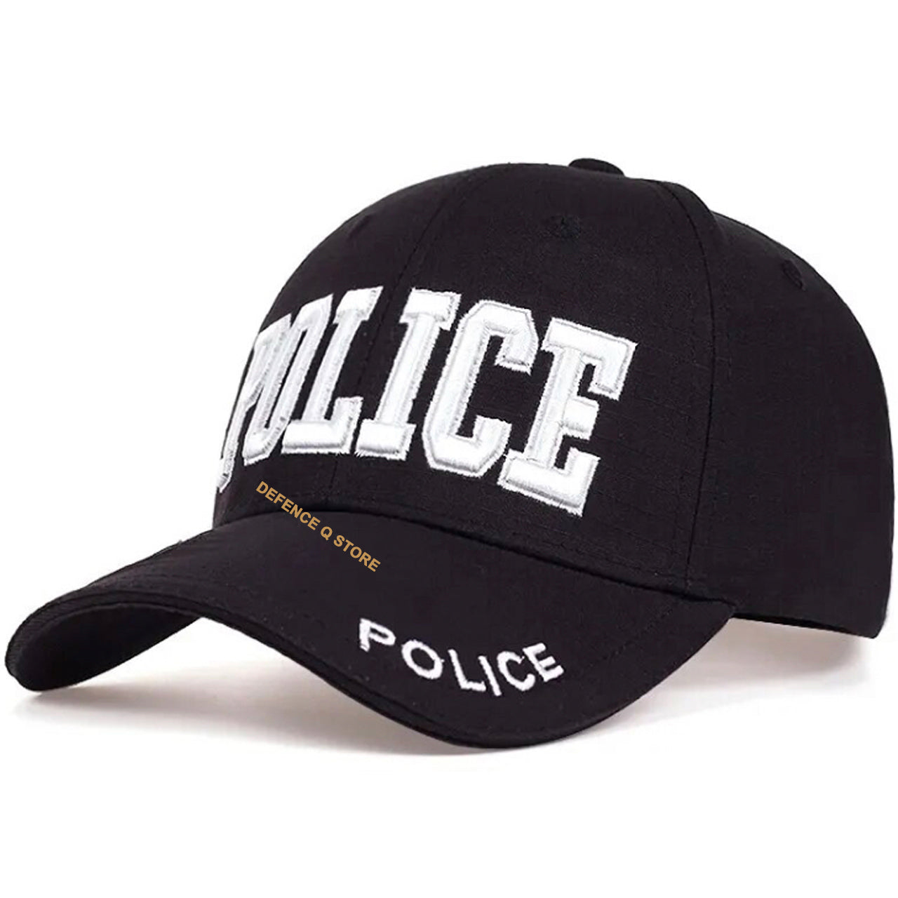 Police Low Profile Cap Black – Defence Q Store