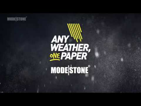 MS-A30 Modestone A30 Top Spiral Notepad 96x148mm- 50 sheets - BLACK All Weather Notebook