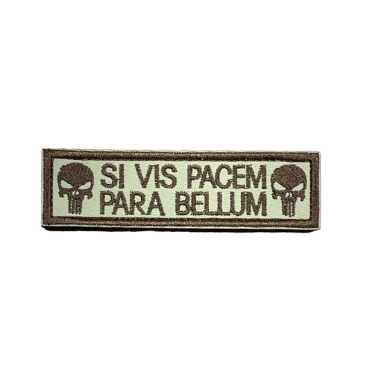 Experience the power and impact of&nbsp;Punishment Brown On Tan Velcro Backed Patch in a compact&nbsp;9.5x2.5cm size. Don't underestimate the potential of this patch - it's the perfect addition to any outfit or accessory. Order now and discover the endless possibilities! www.defenceqstore.com.au