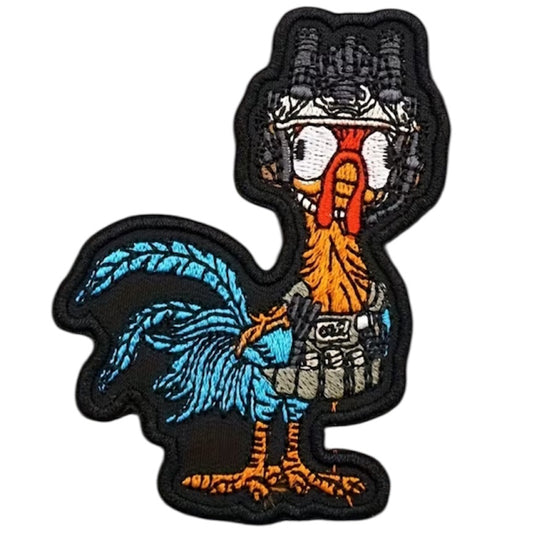 Tactical Chook Embroidery Morale Patch, measuring 8x6cm, is a striking and durable addition to personalize your gear with style and toughness. Crafted with high-quality embroidery, this patch features a versatile pattern that blends seamlessly with various tactical and outdoor equipment. www.defenceqstore.com.au