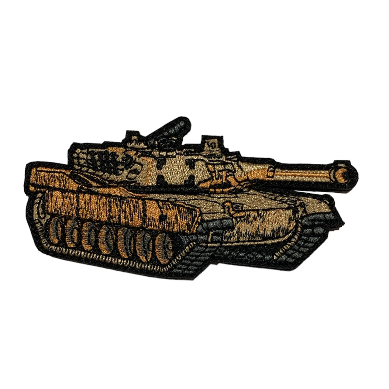 Armour Series - Tank 3 Abrams Embroidery Morale Patch Hook & Loop ...