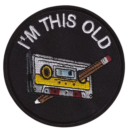 Transform into your strongest self with the I'm This Old Morale Patch Plain Backed Iron On Patch, measuring 8cm! Unleash your inner power and conquer every challenge with confidence and style. www.defenceqstore.com.au