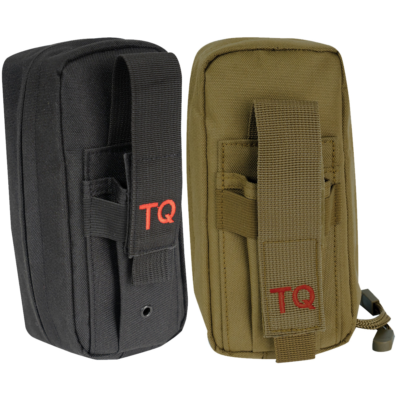 Fast Action First Aid Tourniquet Pouch is designed for rapid access to first-aid gear in situations where every second counts. The exterior pocket secures your tourniquet with a webbing flap featuring a hook and loop closure and elasticized polyester for a secure fit. The fast action pull tab allows easy one-handed access for self-use. www.defenceqstore.com.au