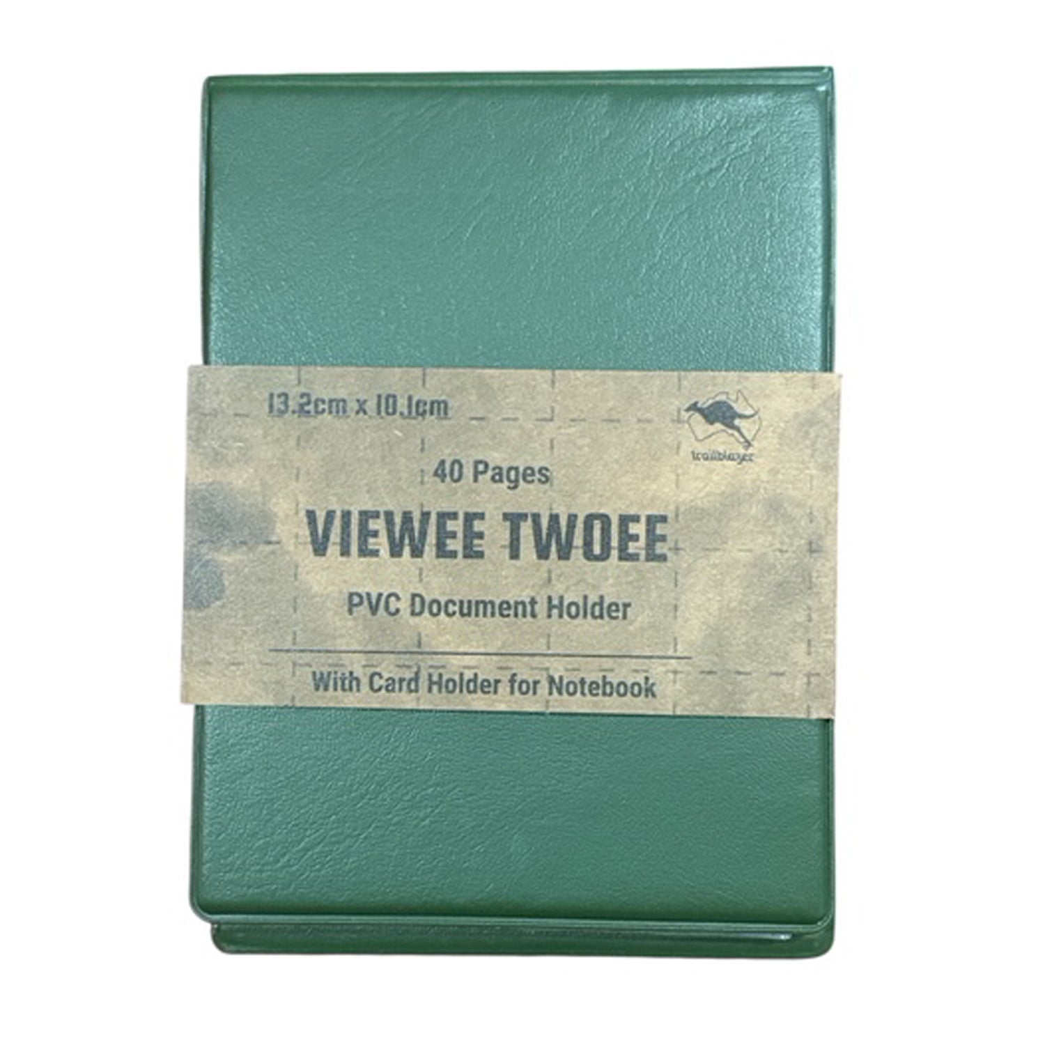 Perfect for military personnel at every rank, the Trailblazer Viewee Twoee delivers reliable field documentation in a compact 40-page format. Built to withstand demanding environments, it features a reinforced PVC cover and water-resistant plastic sleeves that protect your critical notes and information from the elements. www.defenceqstore.com.au
