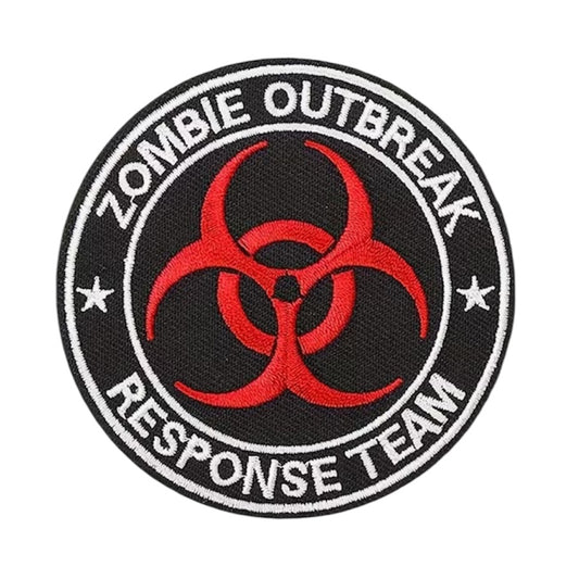 Zombie Outbreak Response Team Embroidery Morale Patch, measuring 8cm, is a striking and durable addition to personalize your gear with style and toughness. Crafted with high-quality embroidery, www.defenceqstore.com.au