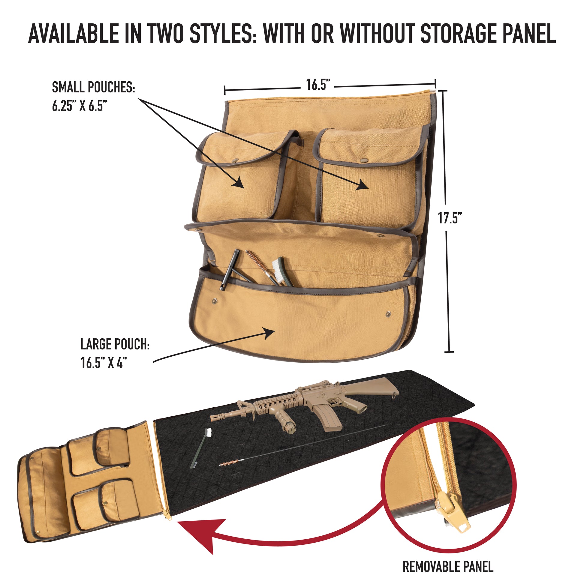 Rothco’s Canvas Gun Cleaning Mat makes it easy to protect your work surface from spills and scratches while maintaining your guns. Gun Cleaning Mat Provides Ample Surface Area For Cleaning Most Rifles (Felt Cleaning Surface Measures 50 Inches X 16.5 Inches) www.defenceqstore.com.au