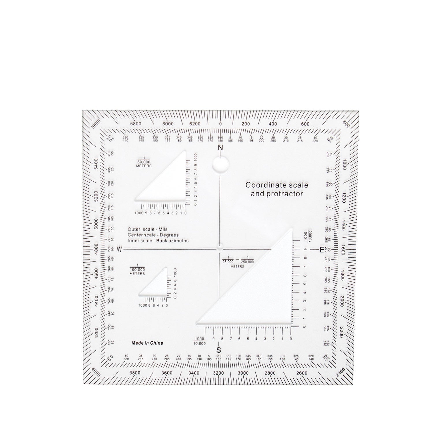 Rothco Coordinate Scale Protractor