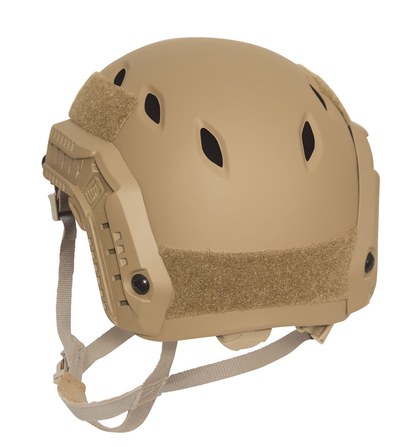 Designed for the tactical enthusiast, Rothco’s Advanced Tactical Adjustable Airsoft Helmet is the perfect addition to any airsoft loadout or non-ballistic tactical training exercise. The Lightweight design decreases head and neck fatigue while supporting optics, video recording devices, and flashlights. 