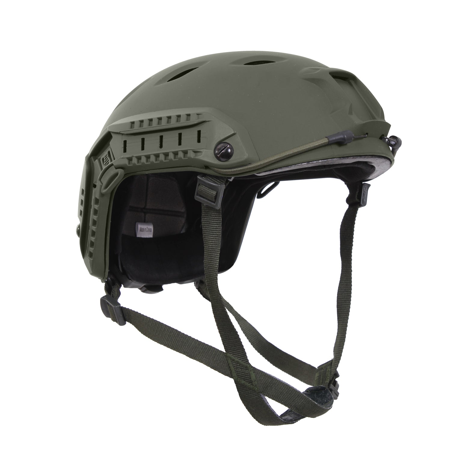 Designed for the tactical enthusiast, Rothco’s Advanced Tactical Adjustable Airsoft Helmet is the perfect addition to any airsoft loadout or non-ballistic tactical training exercise. The Lightweight design decreases head and neck fatigue while supporting optics, video recording devices, and flashlights. 