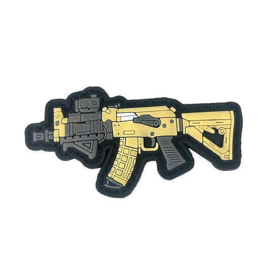 3D Tactical AK PVC Patch, Velcro backed Badge. Great for attaching to your field gear, jackets, shirts, pants, jeans, hats or even create your own patch board.  Size: 9x4.8cm