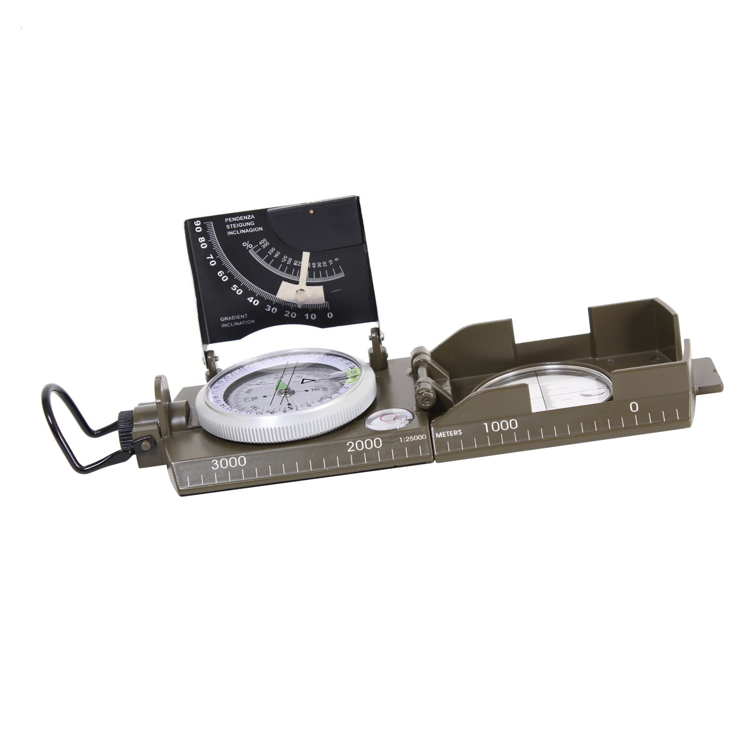 Rothco Deluxe Marching Compass Black or Olive