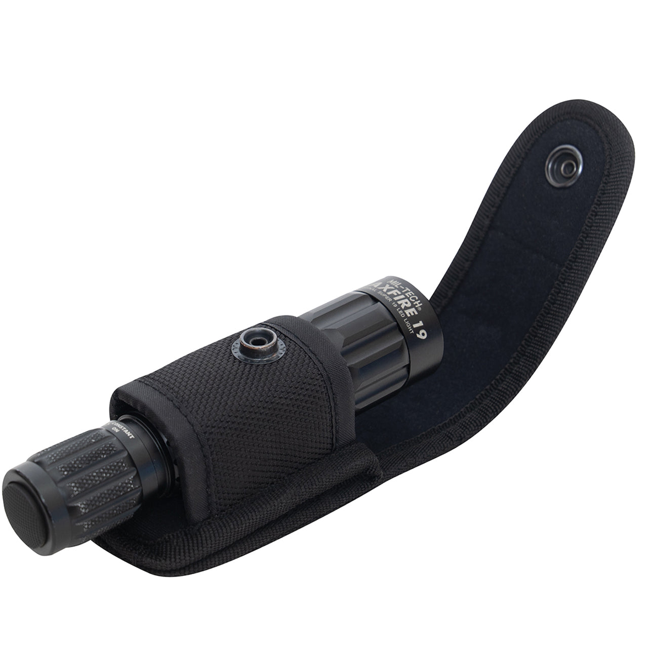 Easily add a flashlight onto your duty belt with our Enhanced Universal Flashlight Holder. www.defenceqstore.com.au