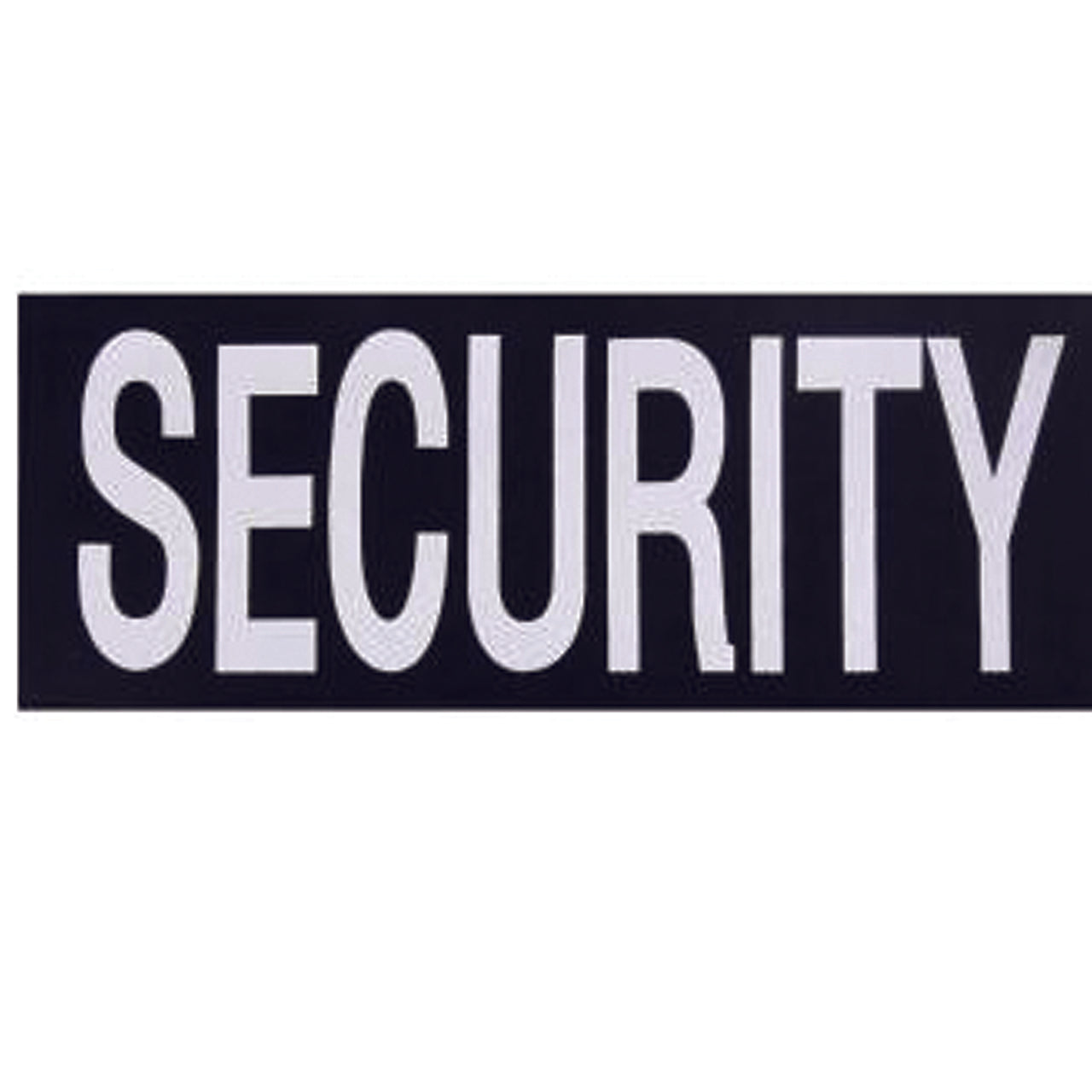   SIZE: 9X5CM  Security Patch With Hook Back is great for attaching to a variety of law enforcement gear, including police vests and tactical operator caps.      Security Patch Features A Black Background And Displays Silver “Security” Lettering     Hook Back Allows You To Attach The Security Law Enforcement Patch To Various Gear Including Tactical Jackets And Operator Baseball Caps     Long-Lasting High-Quality Construction