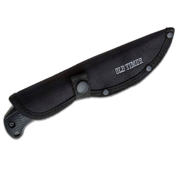 Blade Length: 3.71″ (9.42 cm) Blade Material: 7Cr17MoV High Carbon Stainless Steel Handle Length: 4.40 ” (11.18 cm) Overall Length: 8.10″ (20.57 cm) Handle Material: Rubber Sheath Material: Nylon Weight: 7.1 oz. (201 g)