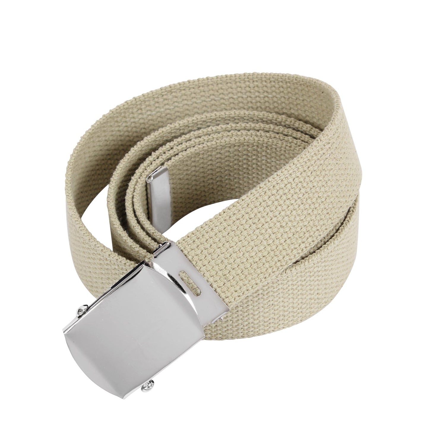 Long-lasting and fully customizable, Rothco's Military Web Belts can easily be cut for the perfect fit (up to 54 inches long). The military-grade cotton material is available in over a dozen belt and buckle options. Additional lengths (44", 64" and 74") are also available, see matching items below. 