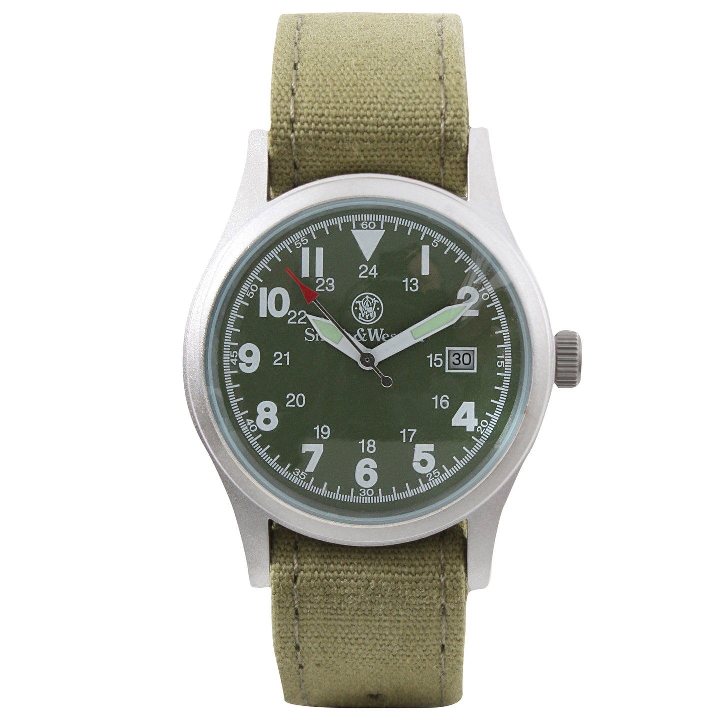 The Smith & Wesson Military Watch Set is the most stylish and sturdy watch for those in the military or law enforcement sector, or anyone seeking an adventure, sport, or any daily rugged outdoor activity. 