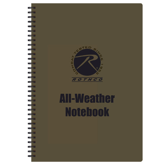 Rothco All-Weather Waterproof Notebook 28cm x 22cm