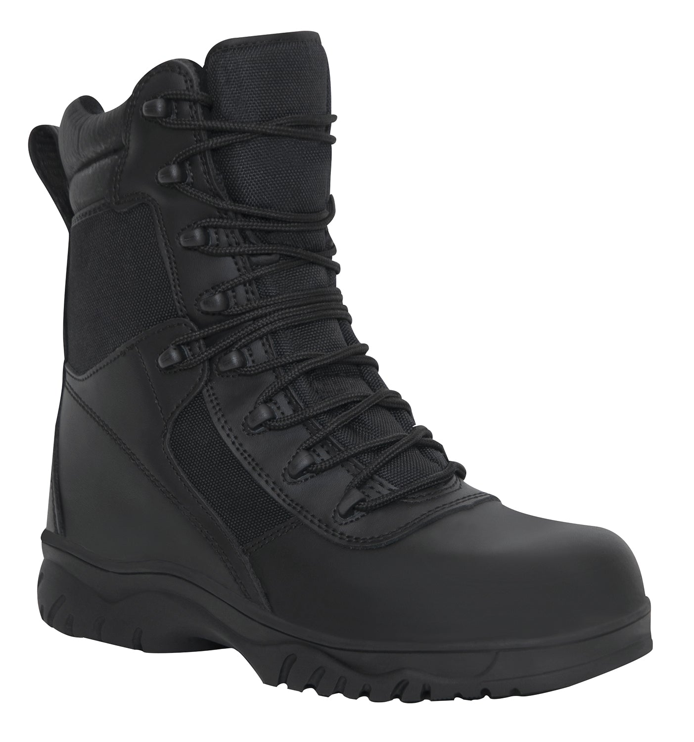 Rothco 8 Inch Forced Entry Tactical Boot With Side Zipper Composite Toe