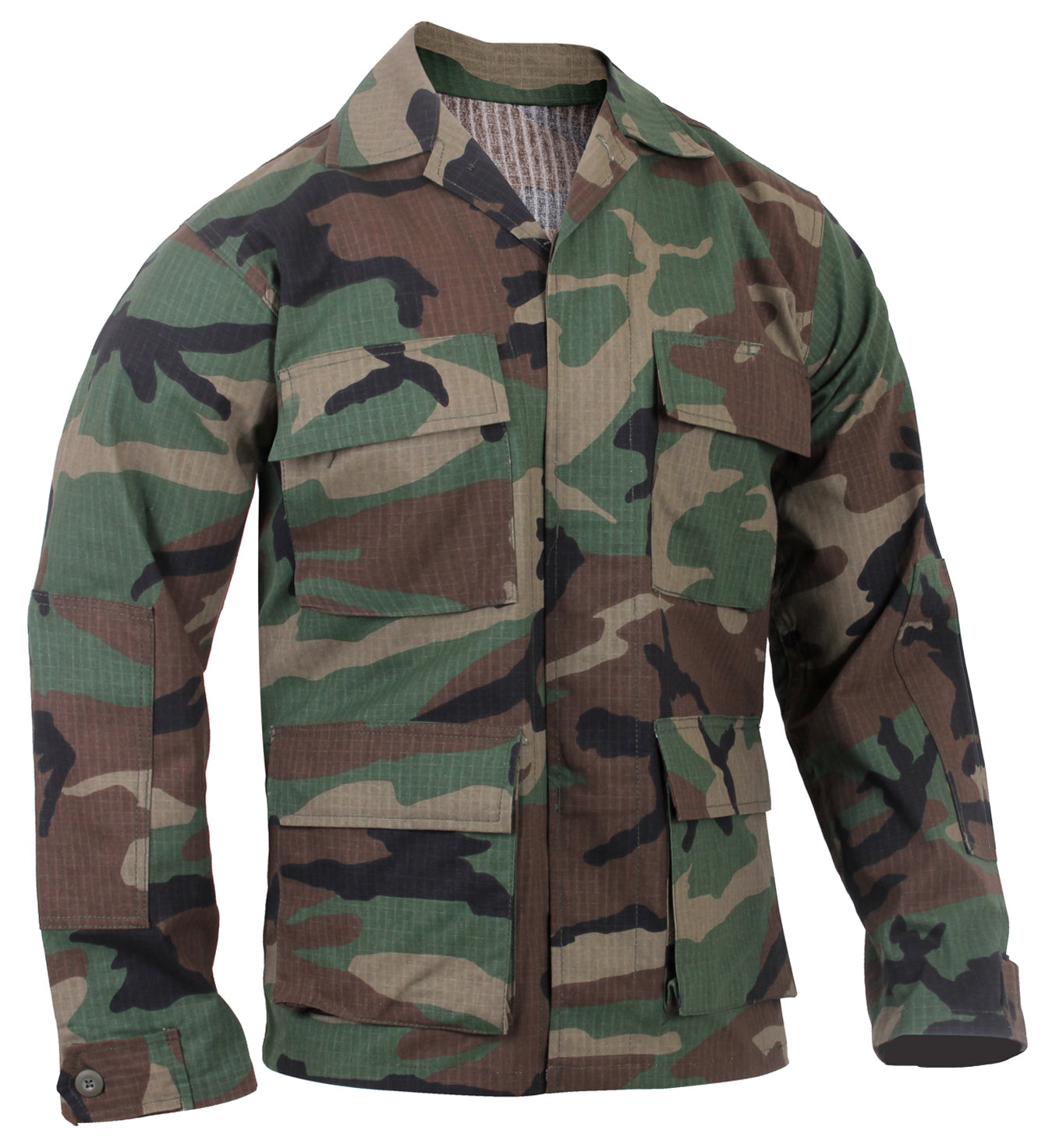 Rothco’s 2 Pocket BDU (Battle Dress Uniform) Shirt is an ideal tactical uniform style shirt for soldiers, law enforcement, public safety, and more. 