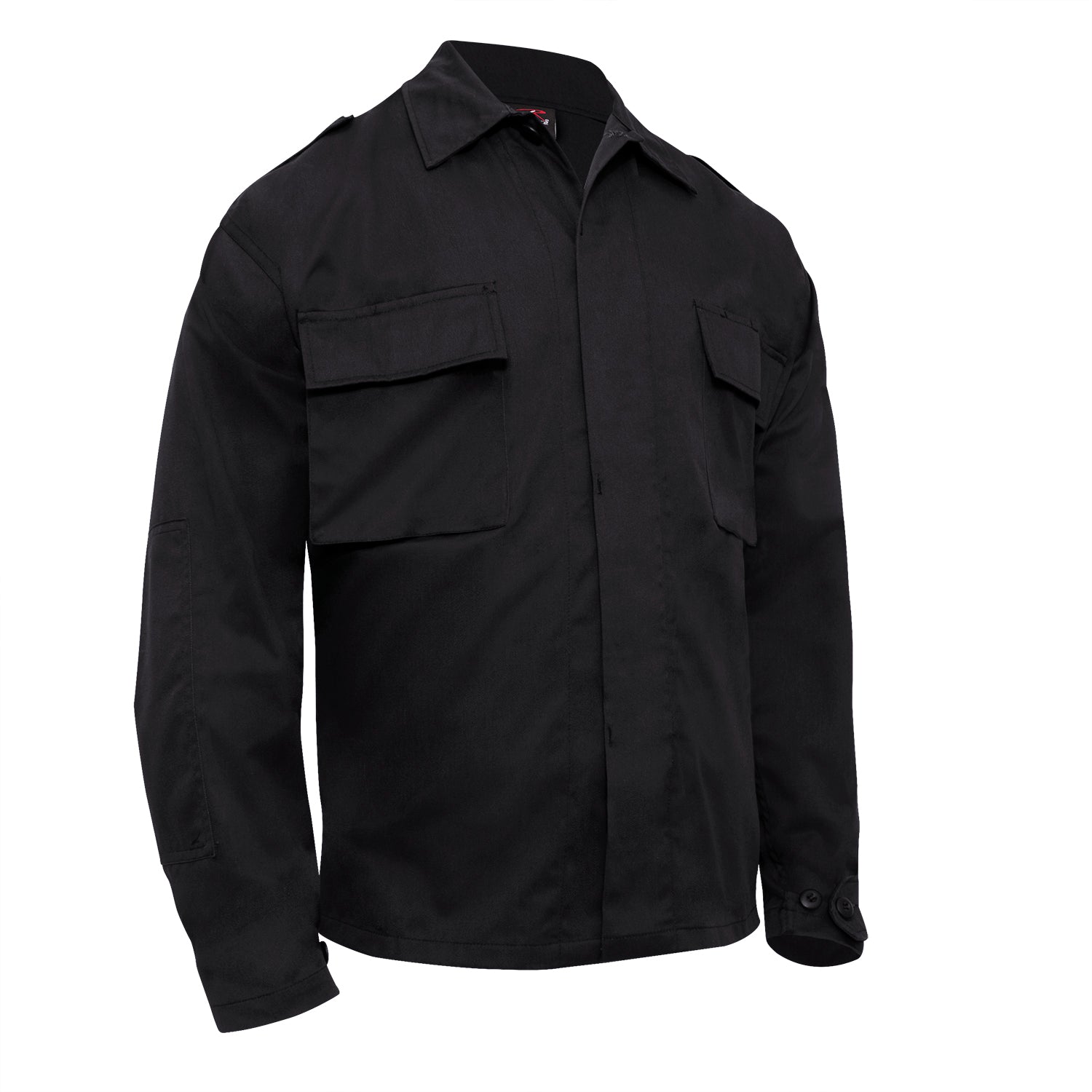 Rothco Tactical 2 Pocket BDU (Battle Dress Uniform) Shirt Black ...